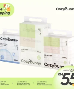 M5 ：Velvet Soft Homely 120s + Velvet Soft To Go 40s +  Antibac To Go 40s