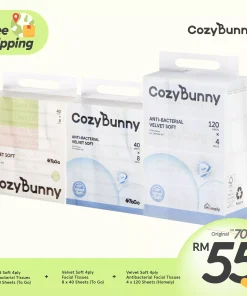 M6 ：  Antibac Homely 120s + Velvet Soft To Go 40s + Antibac To Go 40s